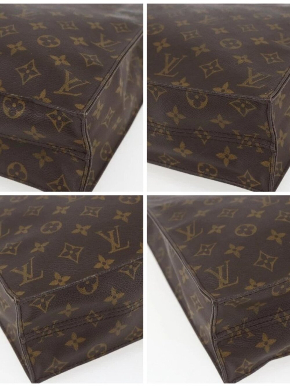 LOUIS VUITTON Monogram Sac Plat Hand Bag - Picture 16 of 16